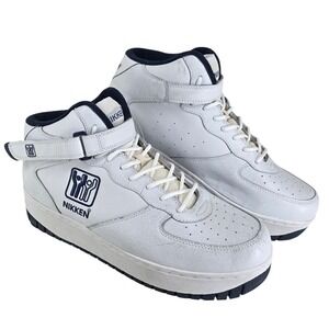 Nikken BBA Magnetic Technology Weighted Shoes Mens 12.5 White High Top Sneakers